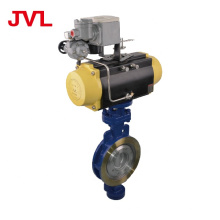 JVL Pneumatic Double Triple Eccentric Butterfly Valve